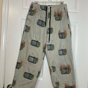 Volcom Green Graphic Relaxed Jeans. Crosslisted